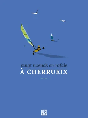 Affiche minimaliste et vintage bretagne cherrueix
