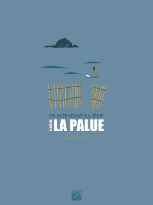 Affiche minimaliste et vintage bretagne crozon palue