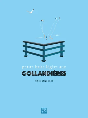 Affiche charente maritime ile de re gollandieres