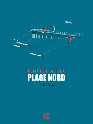 Affiche charente maritime ile de re plage nord