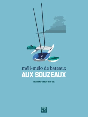 Affiche loire atlantique noirmoutier souzeaux noirmoutier