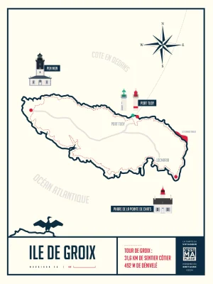 Carte de Groix