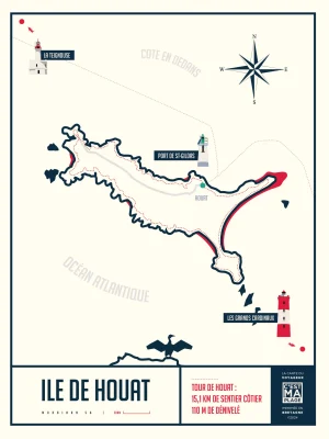 Carte de Houat
