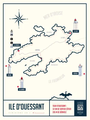 Carte de Ouessant