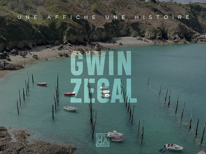 Une affiche une histoire, le port de Gwin Zegal à Plouha