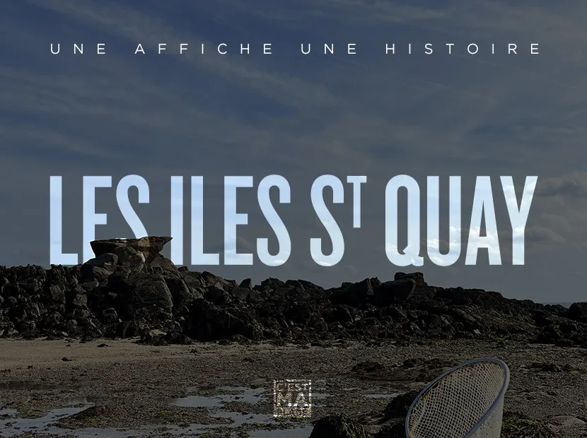 une affiche une histoire - Pêche à pied Saint-Quay-Portrieux